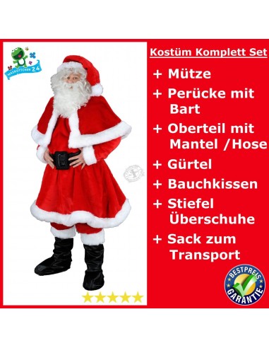 Santa Claus Promotion Character Adult Costume 198j ✅ Buy cheap ✅ Stock items ✅ Professional ✅