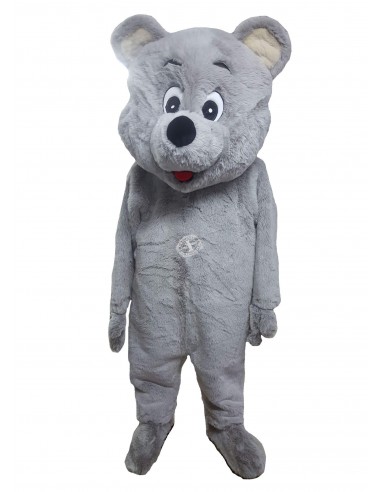 Bear Costume Mascot 45a grey (high quality)