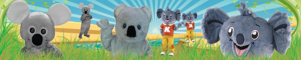 Koala Costumes Mascot ✅ Running figures advertising figures ✅ Promotion costume shop ✅