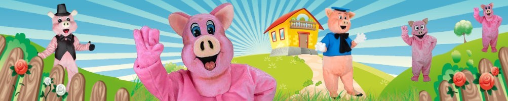 Cerdo trajes mascotas ✅ figuras ejecutan publicidad figuras ✅ tienda de disfraces promoción ✅