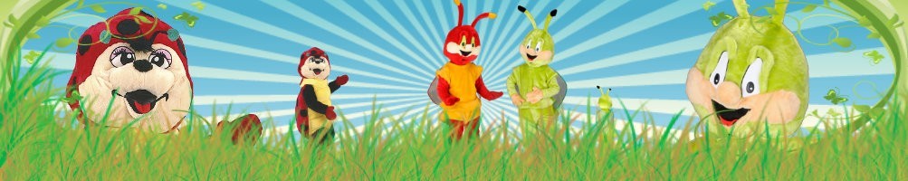 Mascota de disfraces de escarabajo ✅ Figuras para correr figuras publicitarias ✅ Tienda de disfraces de promoción ✅